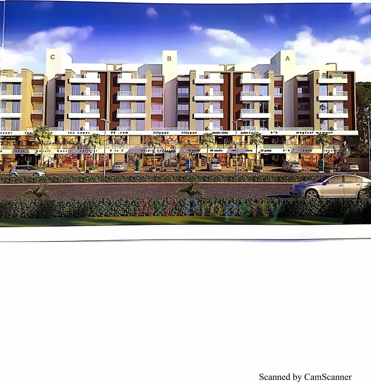 3D Elevation of real estate project Indra Heritage located at Gorva, Vadodara, Gujarat
