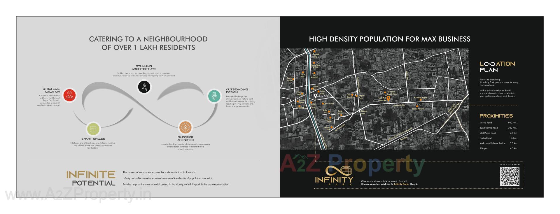  of real estate project Infinity Park located at Tandalja, Vadodara, Gujarat