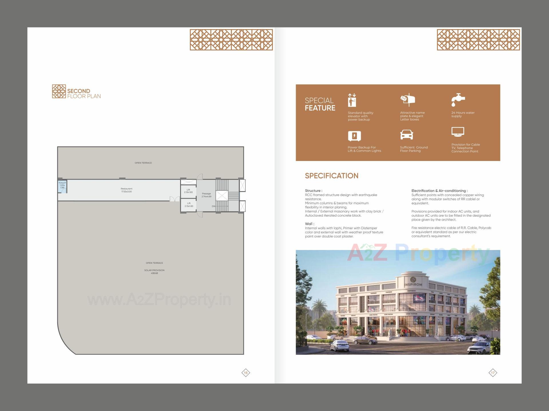  of real estate project Inspirom located at Savad, Vadodara, Gujarat