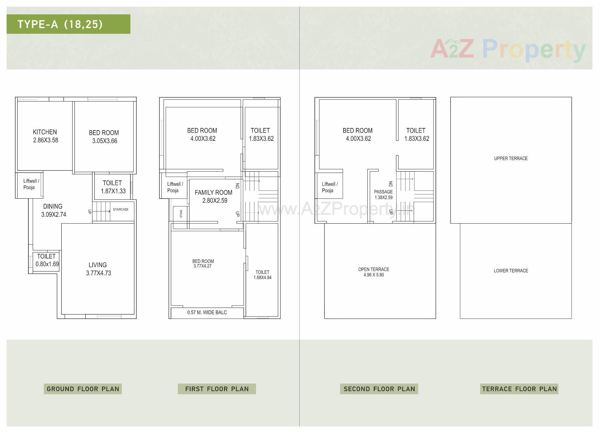 Layout of real estate project Isha Vasyam located at Harni, Vadodara, Gujarat