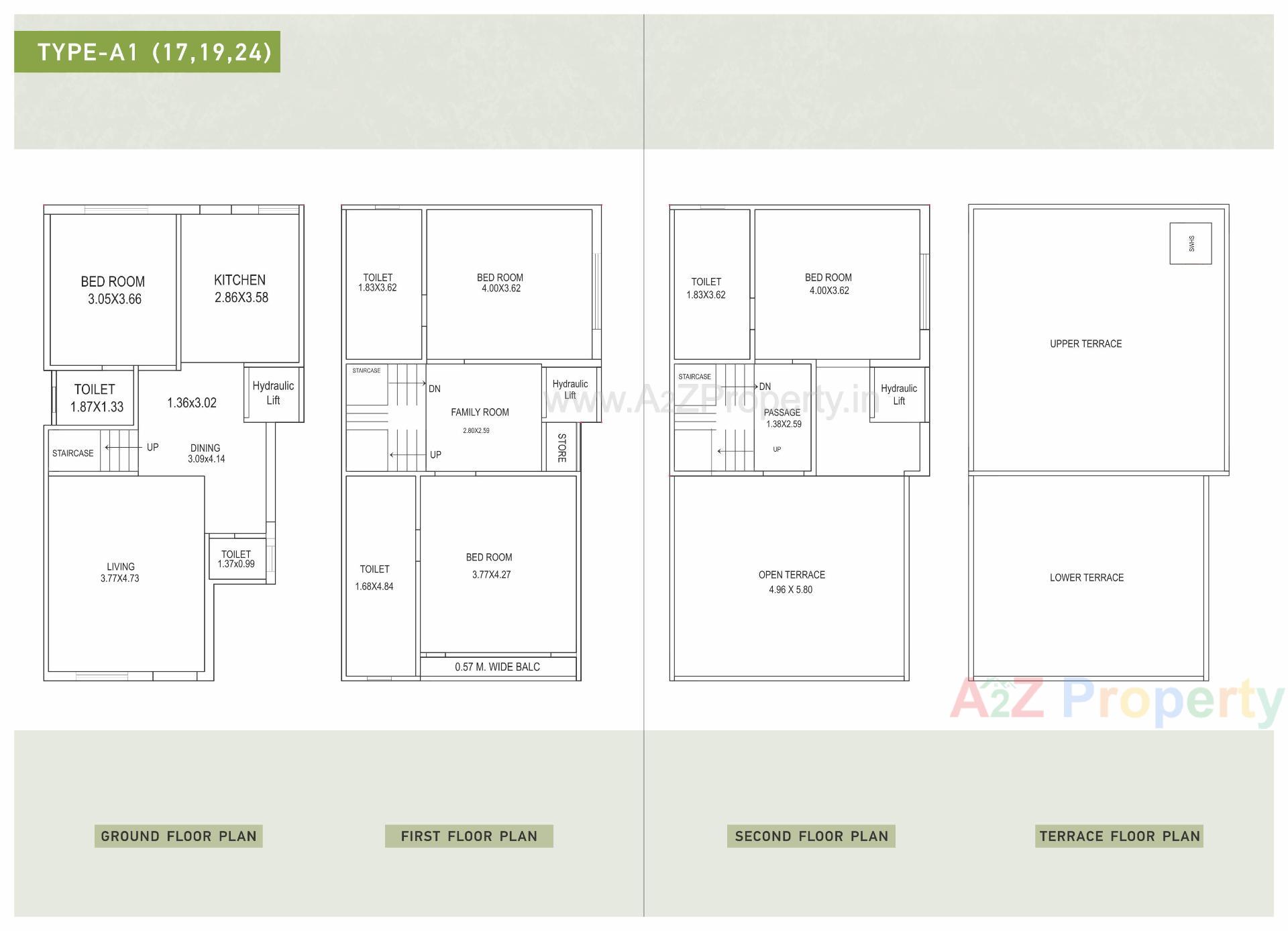 Layout of real estate project Isha Vasyam located at Harni, Vadodara, Gujarat