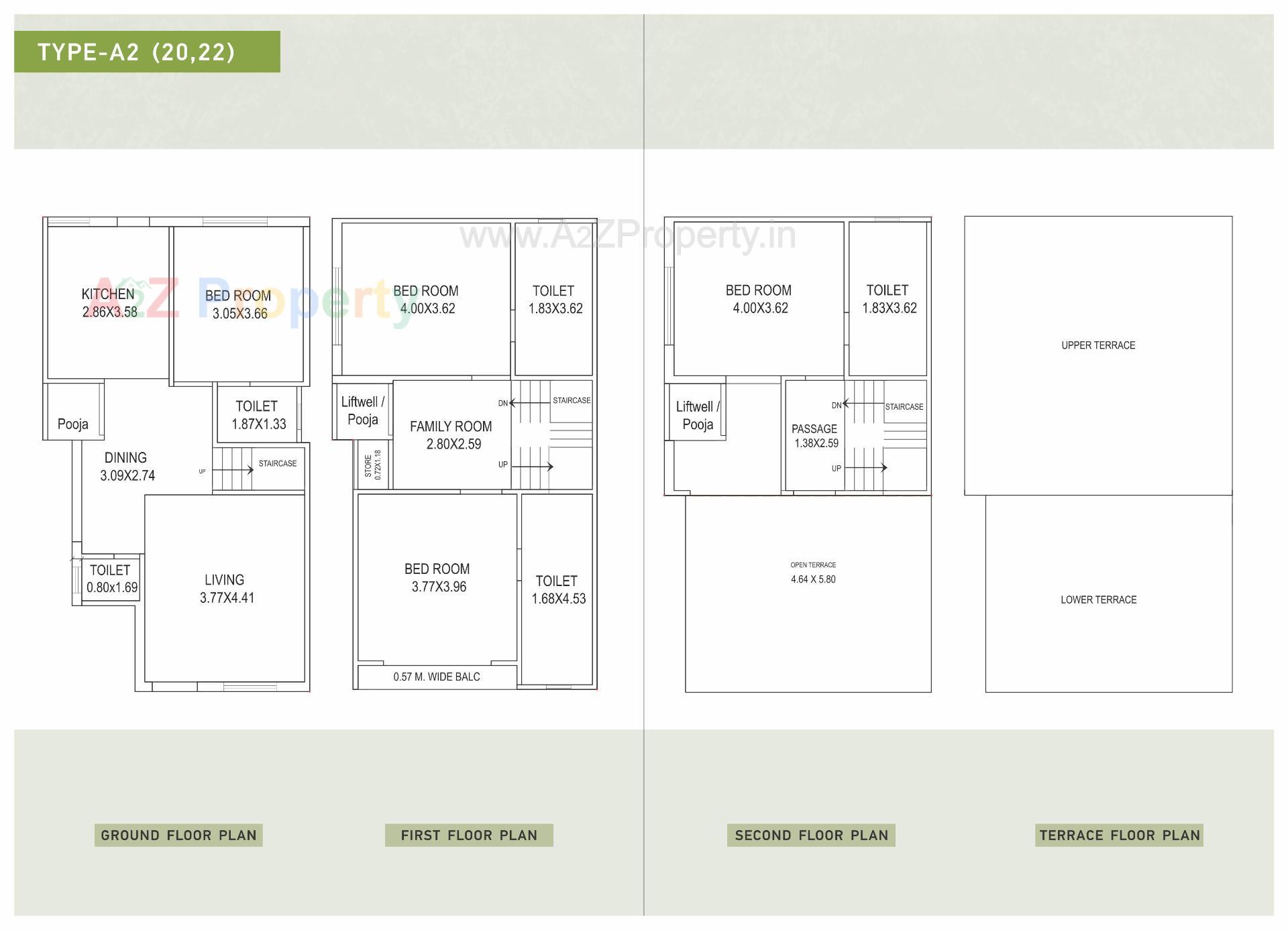 Layout of real estate project Isha Vasyam located at Harni, Vadodara, Gujarat
