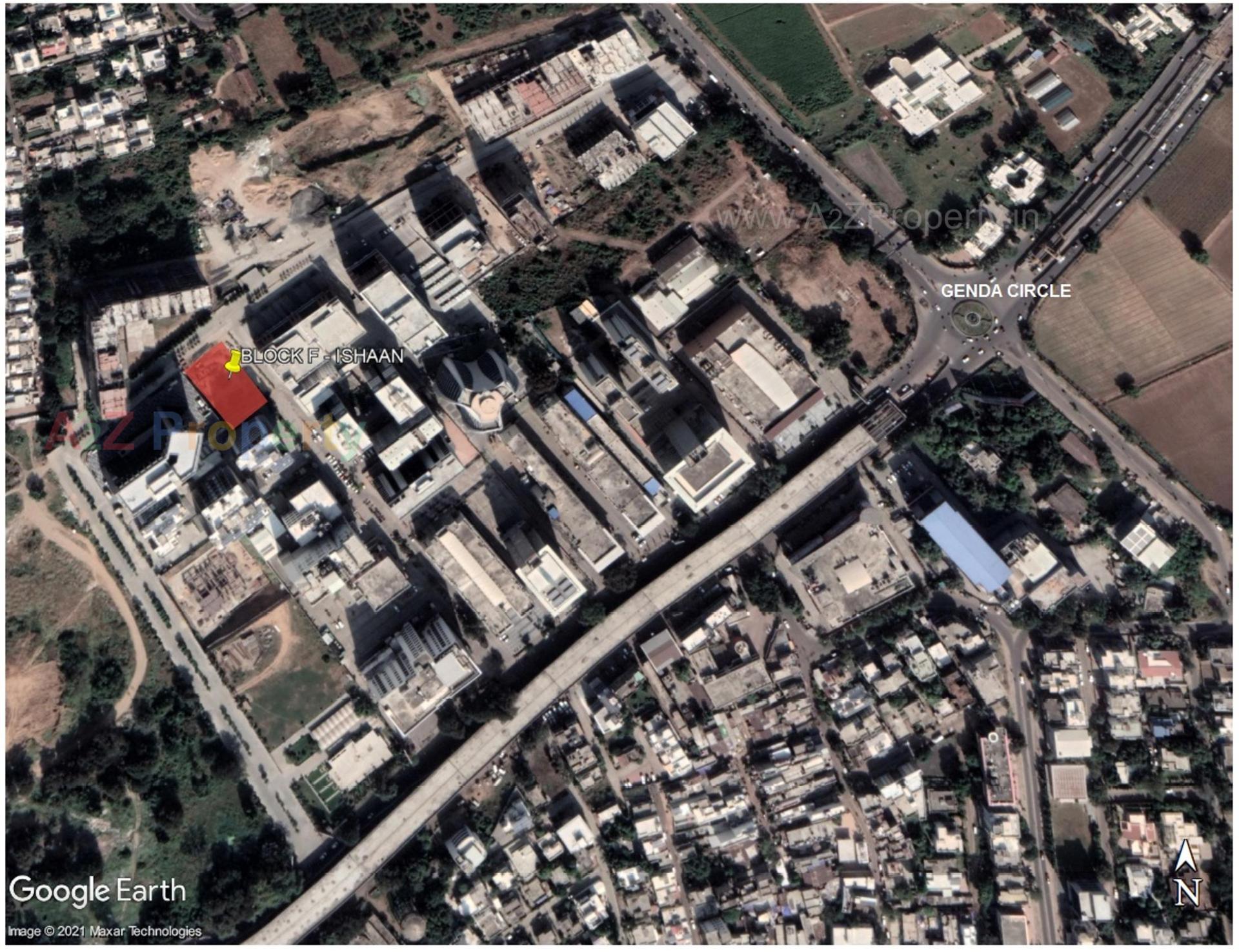 3D Elevation of real estate project Ishan located at Subhanpura, Vadodara, Gujarat