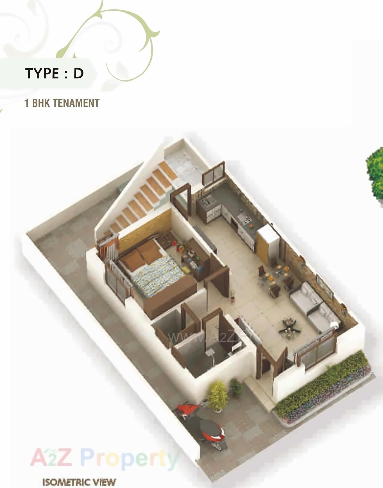 Layout of real estate project J P Greens located at Shripor-timbi, Vadodara, Gujarat