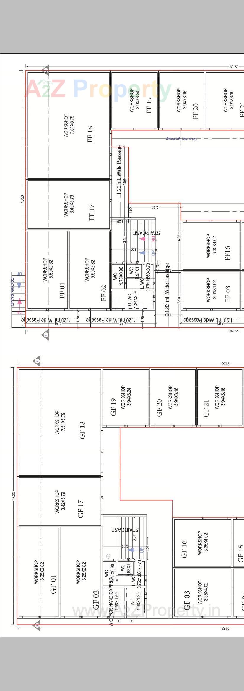 Layout of real estate project Jayshree Avenue located at Karjan, Vadodara, Gujarat