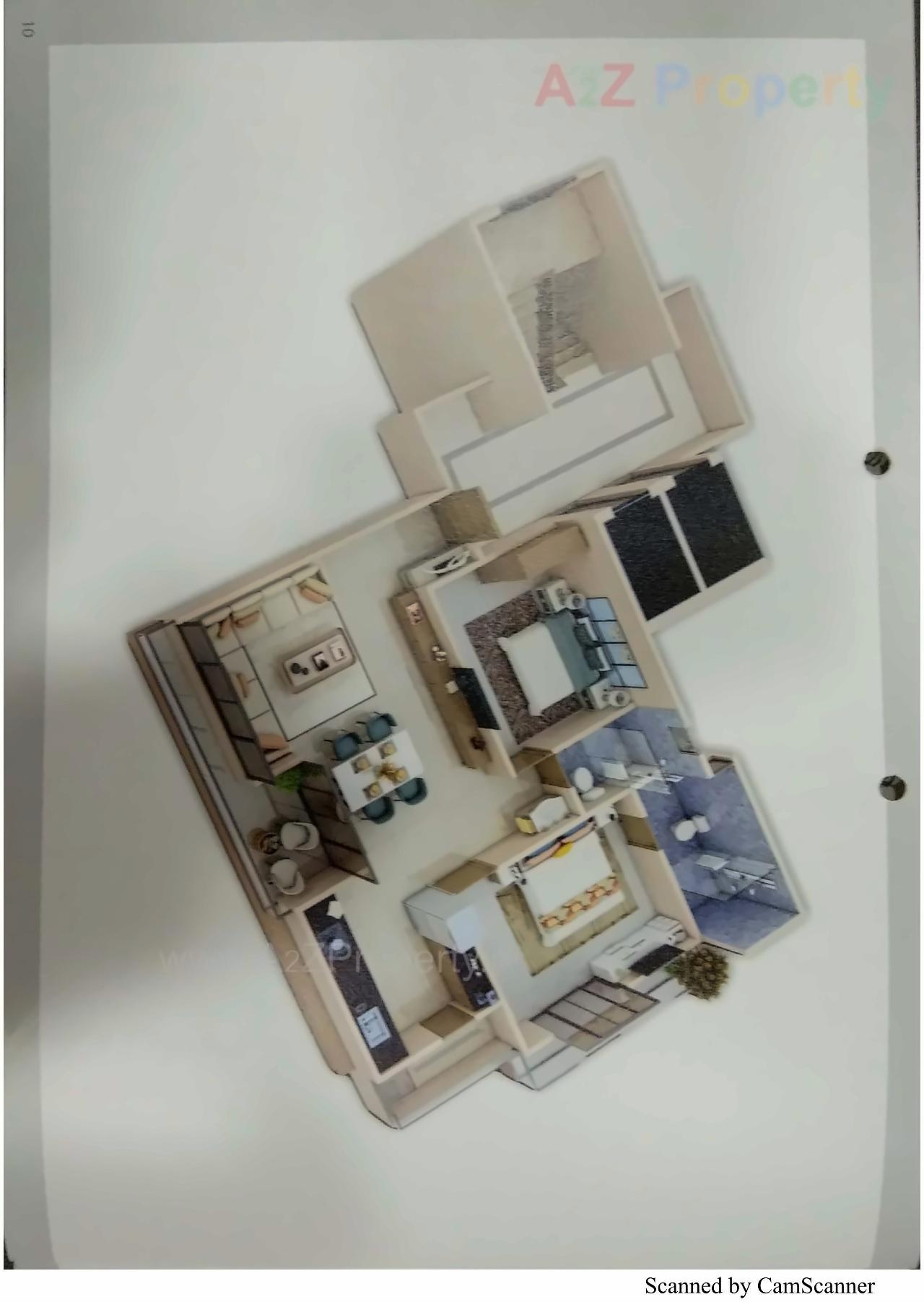 Layout of real estate project Jumeirah Park located at Tandalaja, Vadodara, Gujarat