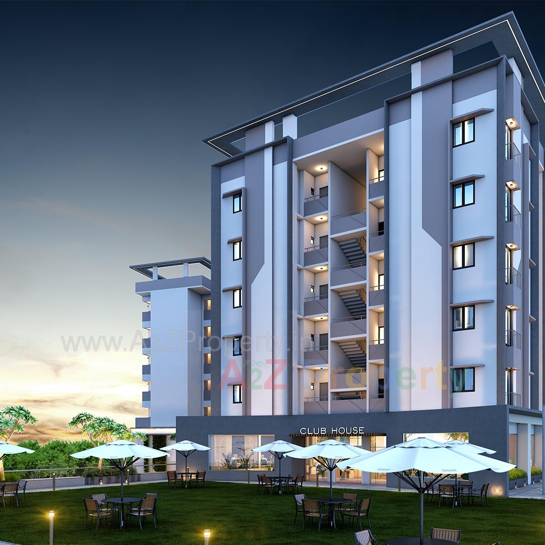 3D Elevation of real estate project Jv Translife located at Nizampura, Vadodara, Gujarat