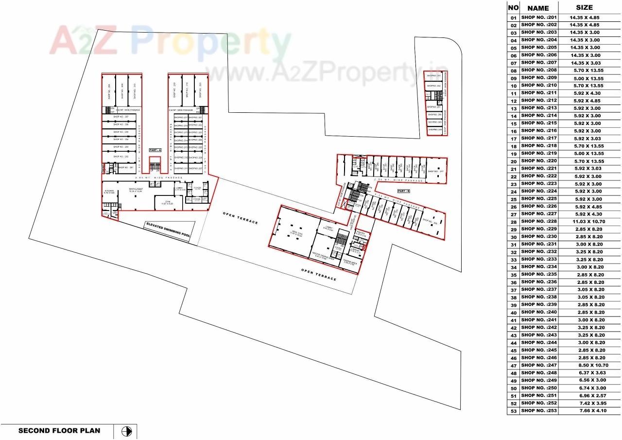 Layout of real estate project Jv Translife located at Nizampura, Vadodara, Gujarat