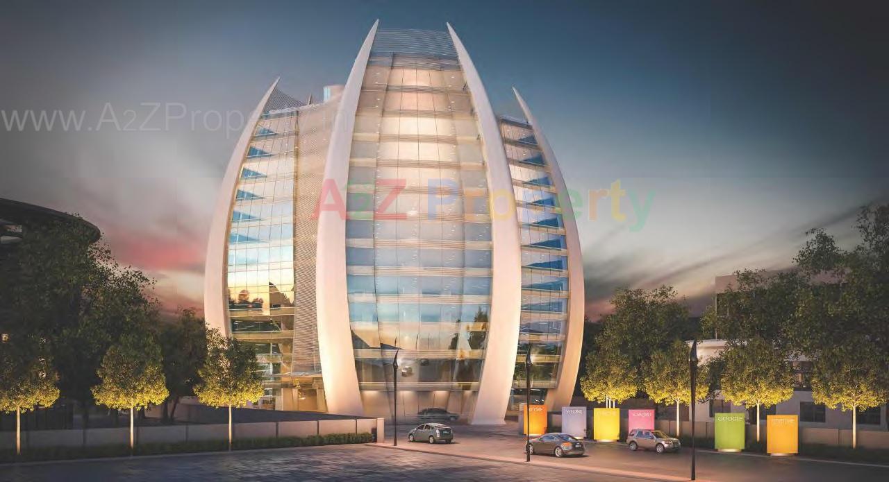 3D Elevation of real estate project K 10 Grand located at Vadiwadi, Vadodara, Gujarat