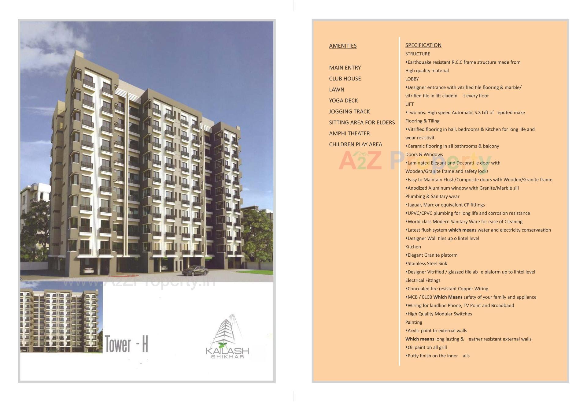  of real estate project Kailash Shikhar located at Atladara, Vadodara, Gujarat