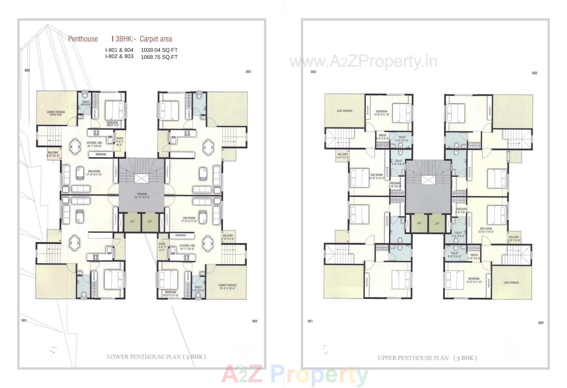 Layout of real estate project Kailash Shikhar located at Atladara, Vadodara, Gujarat
