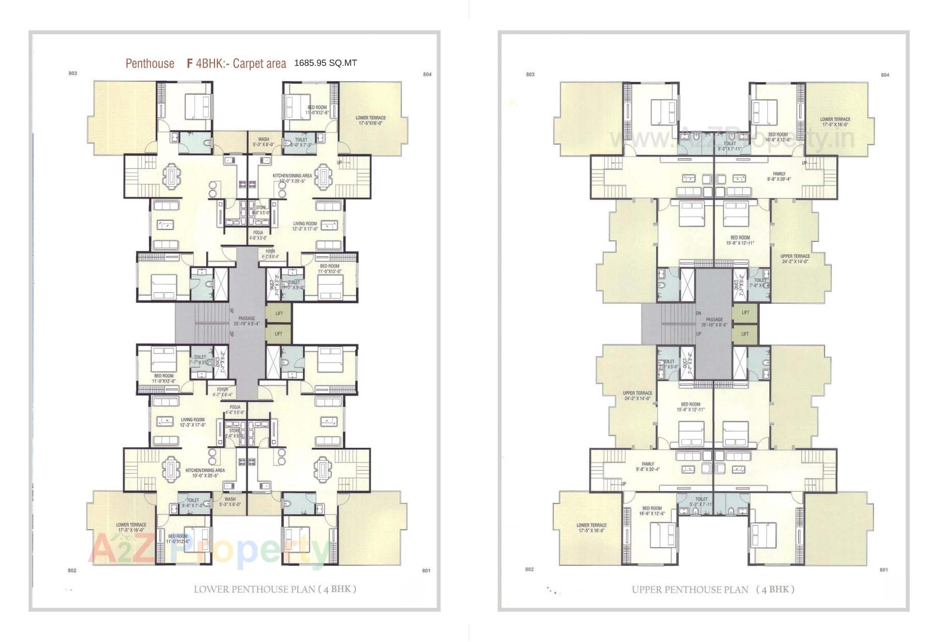 Layout of real estate project Kailash Shikhar located at Atladara, Vadodara, Gujarat