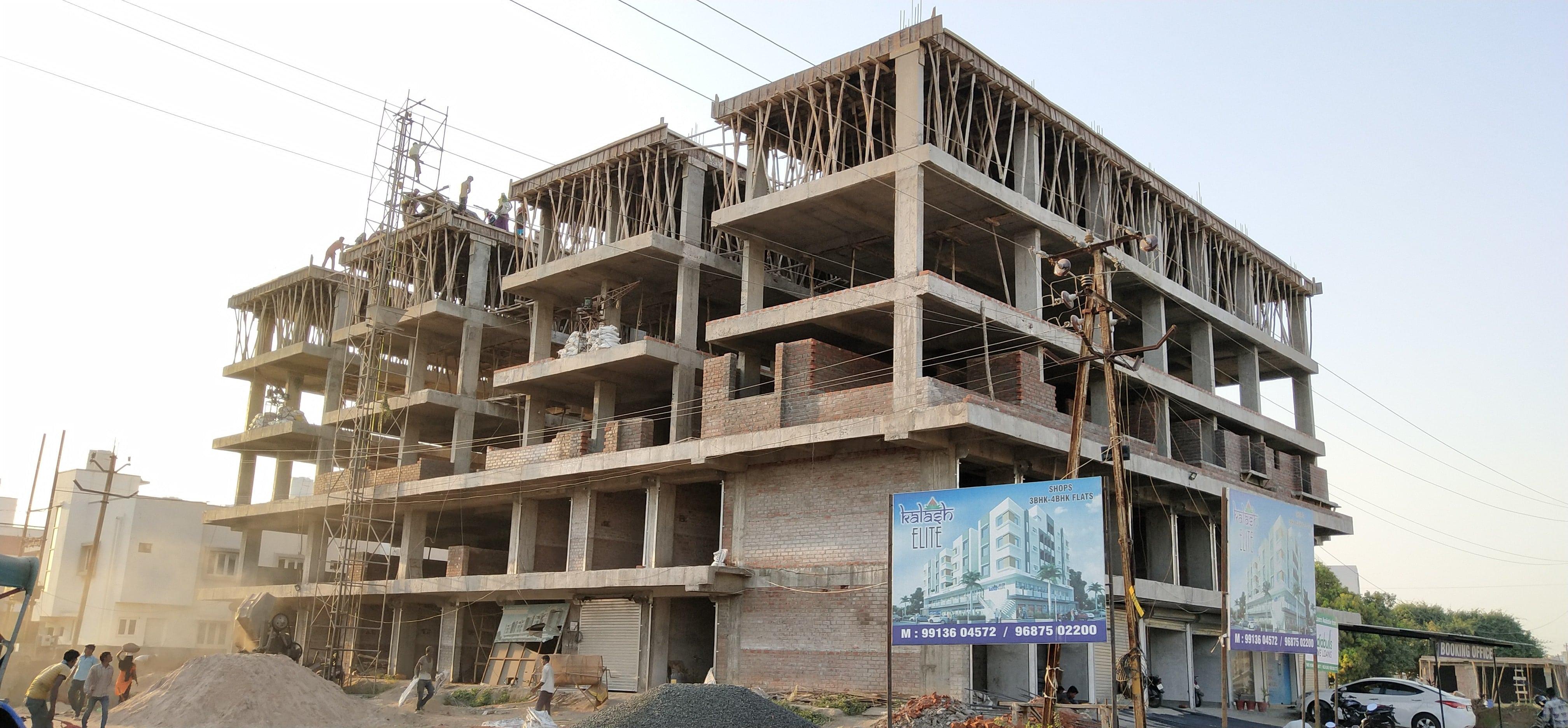 69309_const of real estate project Kalash Elite located at Bhayli, Vadodara, Gujarat