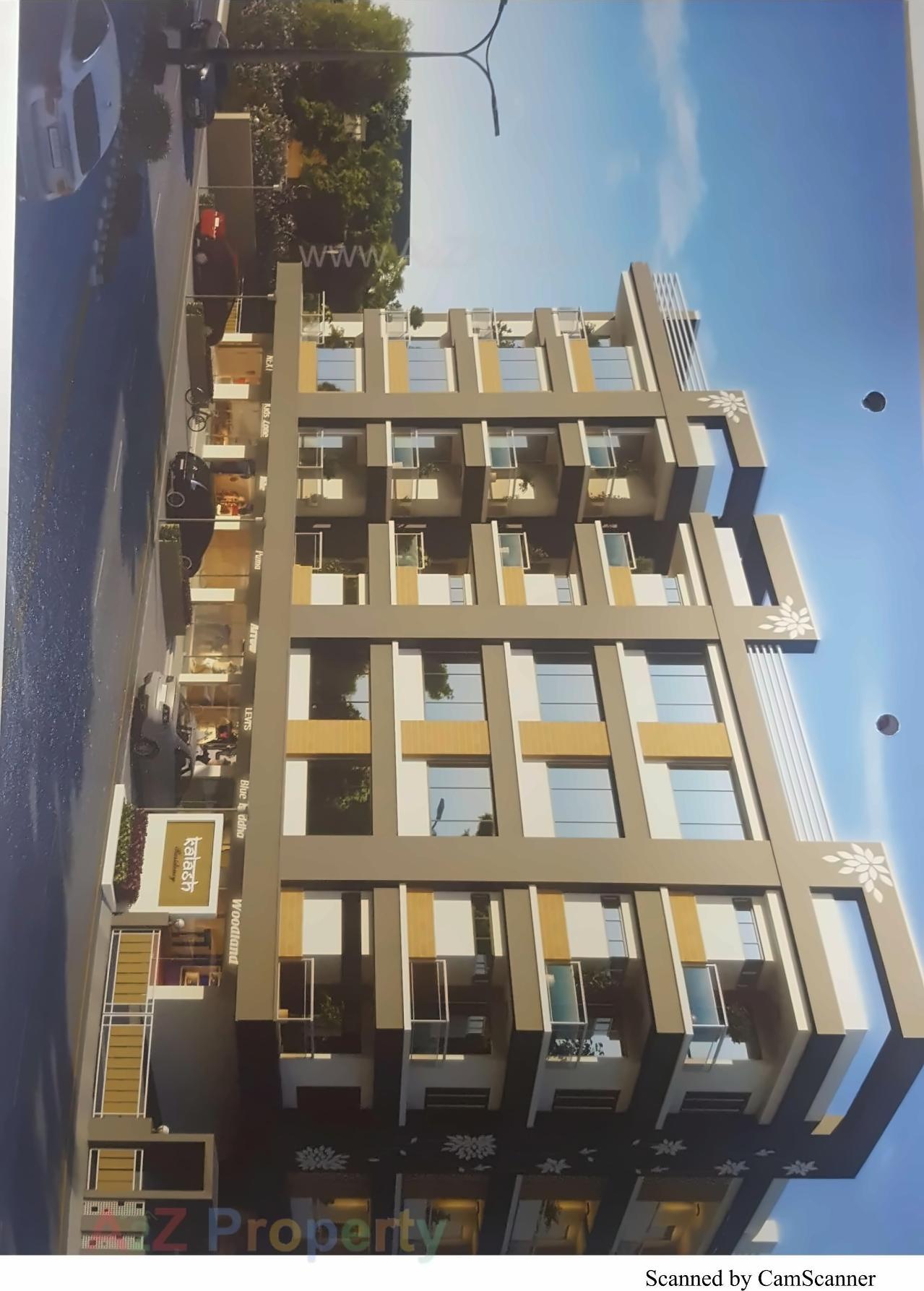 3D Elevation of real estate project Kalash Residency located at Sama, Vadodara, Gujarat