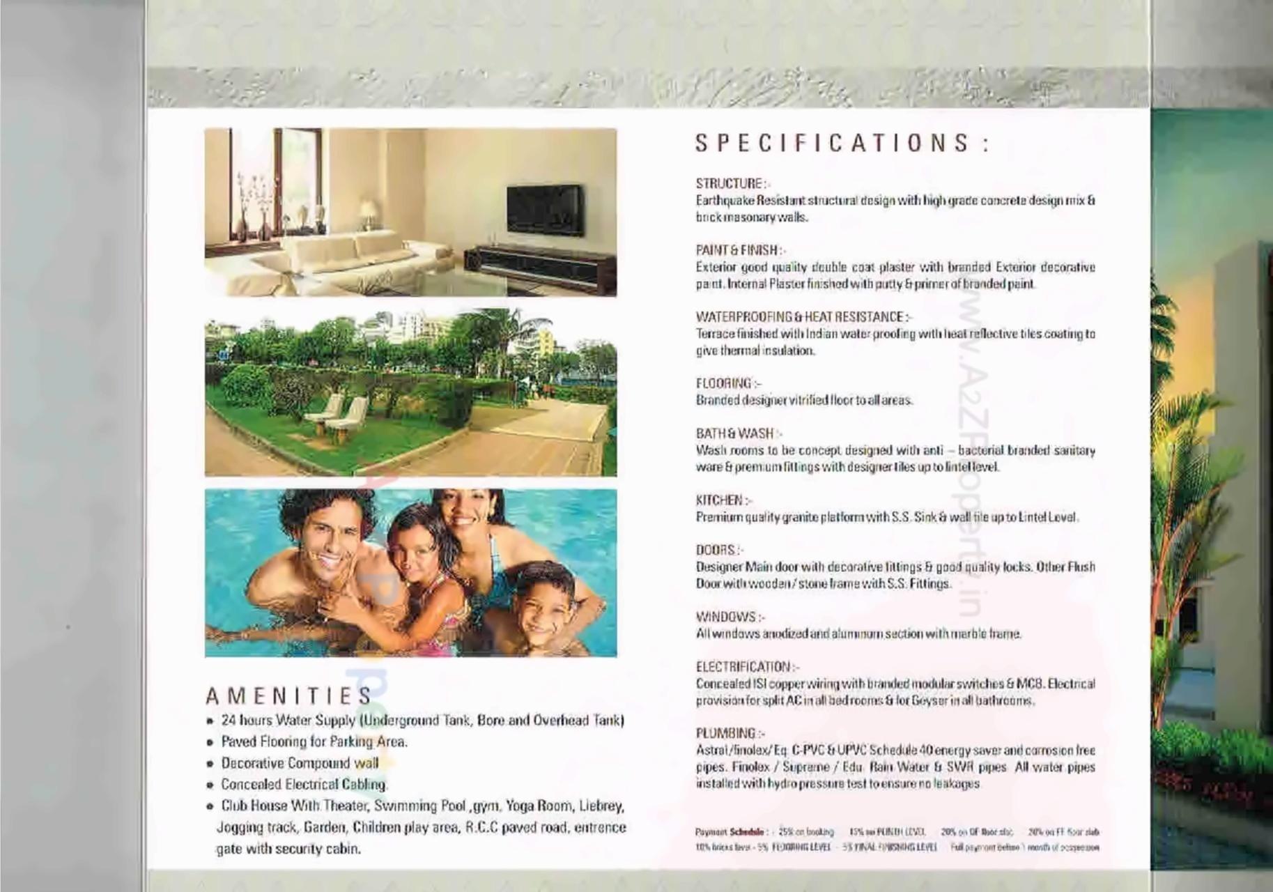  of real estate project Kalash Square   Villas located at Khatamba, Vadodara, Gujarat