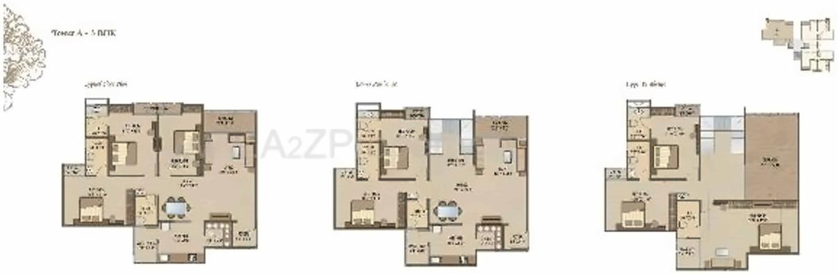 Layout of real estate project Kalp Nishang located at Gotri, Vadodara, Gujarat