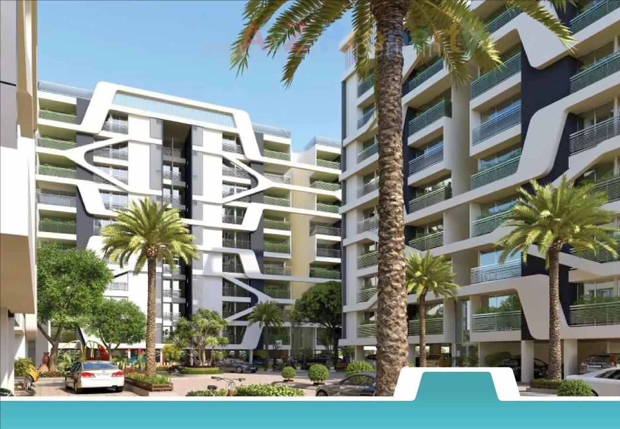 3D Elevation of real estate project Kalp Pavitra located at Gotri, Vadodara, Gujarat