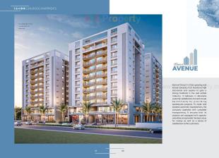 Elevation of real estate project Kamaxi Avenue located at Ankhol, Vadodara, Gujarat