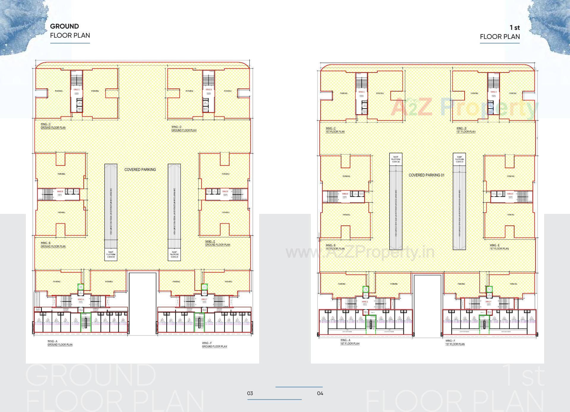 Layout of real estate project Kamaxi Avenue located at Ankhol, Vadodara, Gujarat