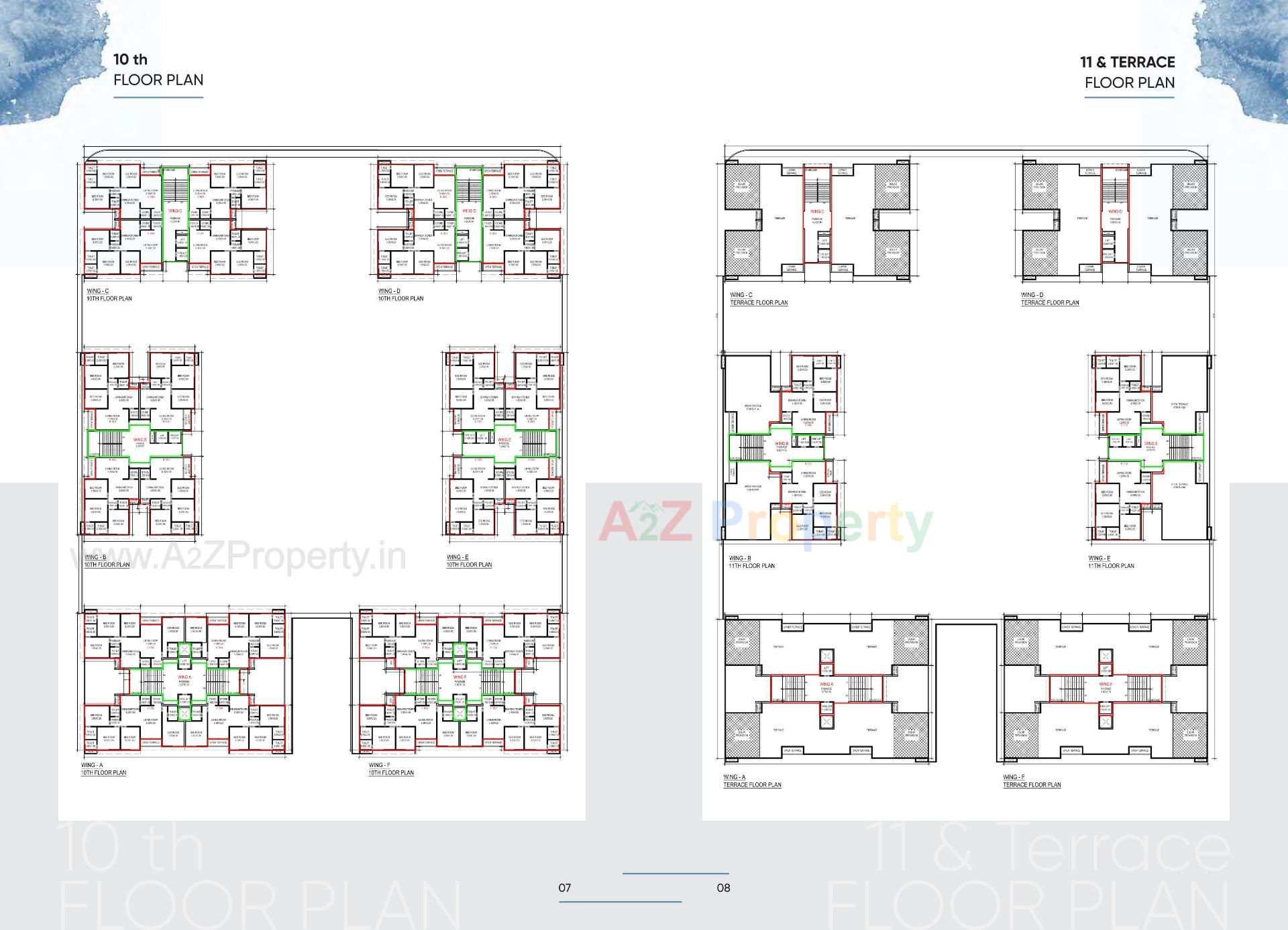 Layout of real estate project Kamaxi Avenue located at Ankhol, Vadodara, Gujarat