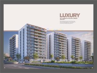 Elevation of real estate project Kamaxi Earth Avenue located at Harni, Vadodara, Gujarat