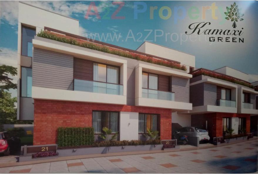 3D Elevation of real estate project Kamaxi Green located at Harni, Vadodara, Gujarat