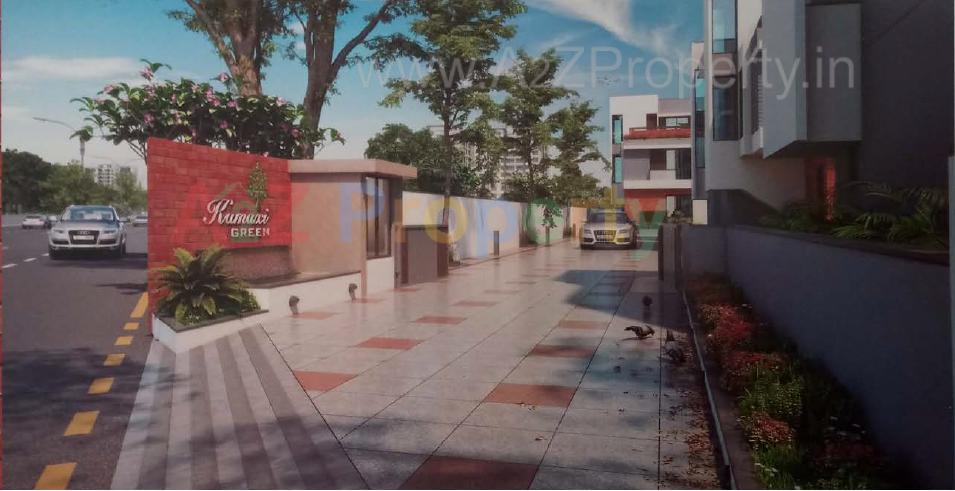 3D Elevation of real estate project Kamaxi Green located at Harni, Vadodara, Gujarat