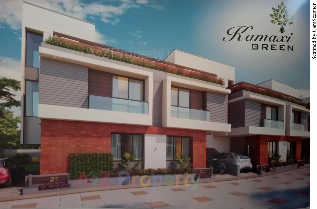 3D Elevation of real estate project Kamaxi Green located at Harni, Vadodara, Gujarat