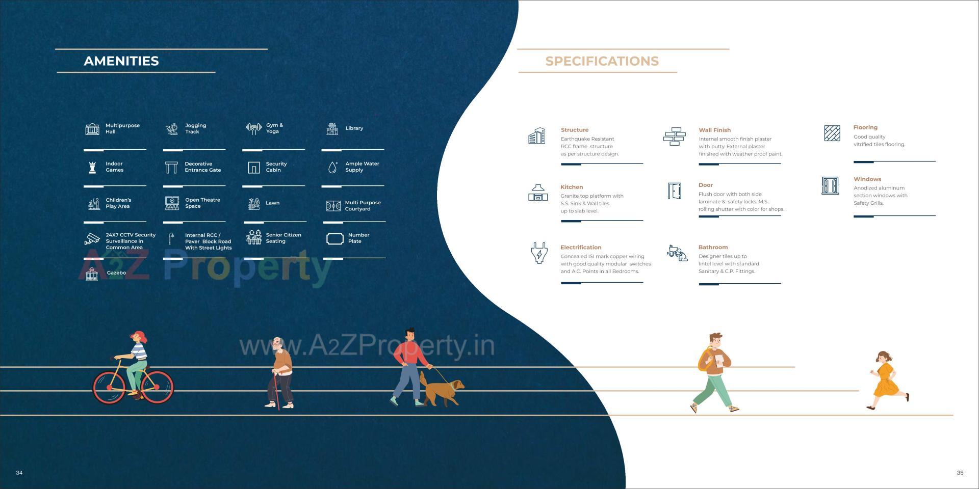  of real estate project Kamdhenu Serenity Villa located at Ankhol, Vadodara, Gujarat