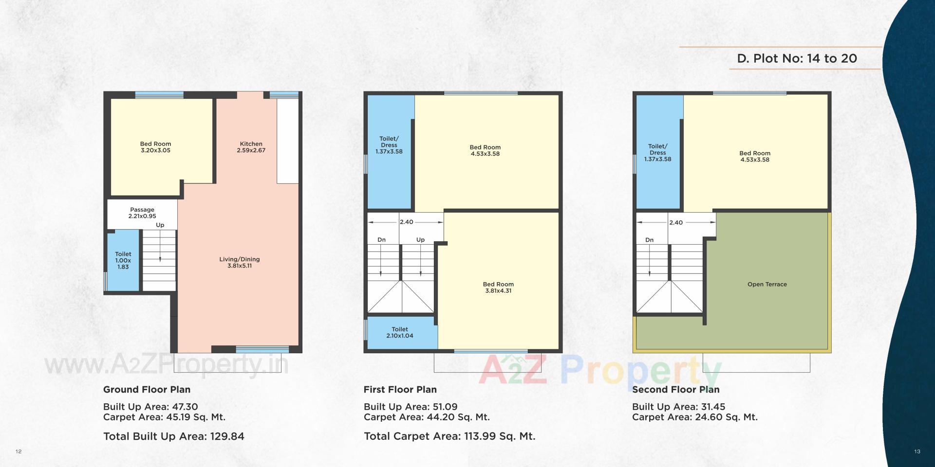 Layout of real estate project Kamdhenu Serenity Villa located at Ankhol, Vadodara, Gujarat