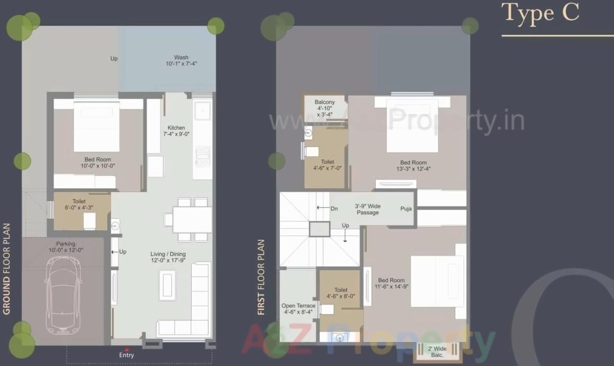 Layout of real estate project Kamdhenu Woods located at Ankhol, Vadodara, Gujarat