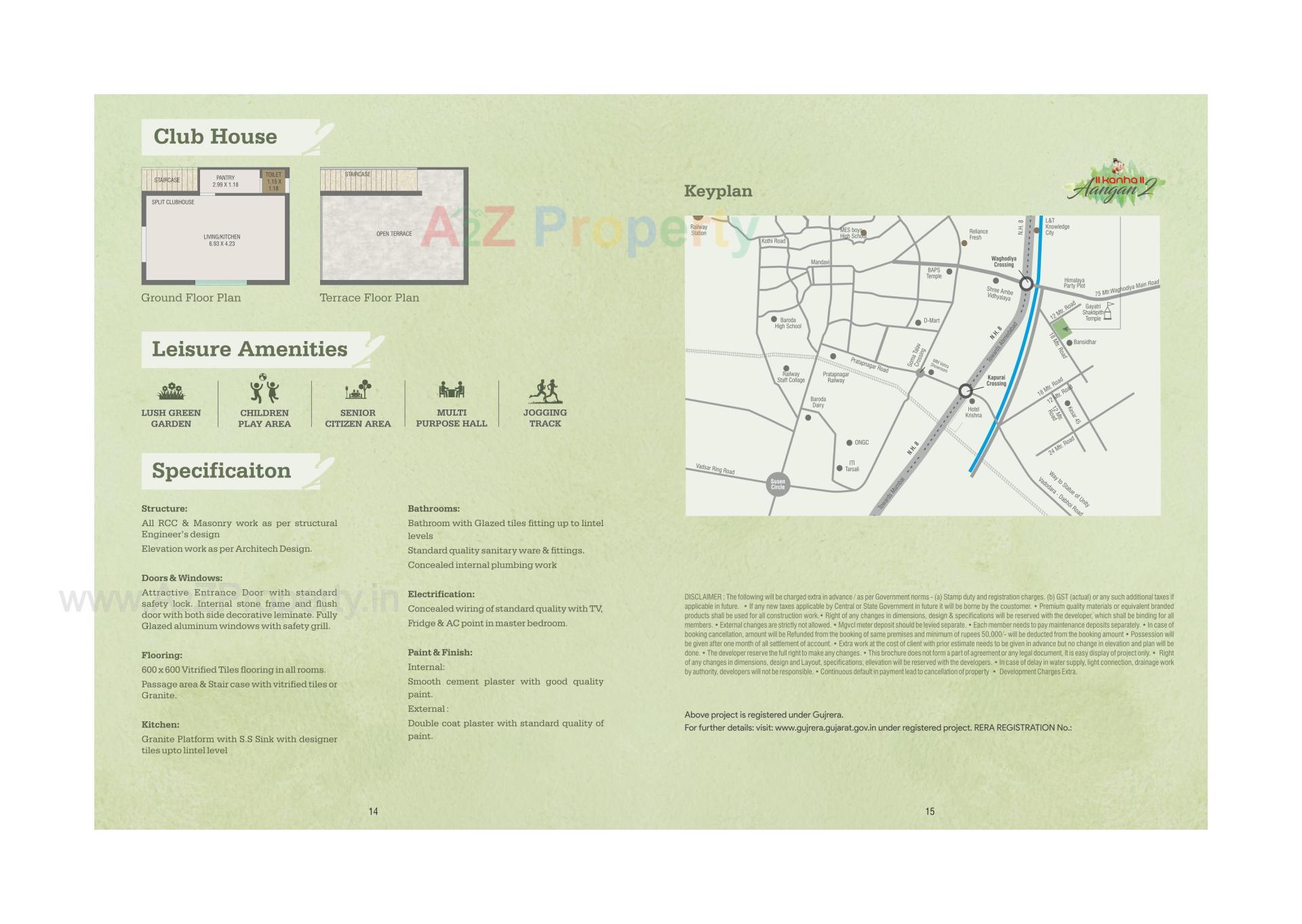  of real estate project Kanha Aangan located at Kapurai , Vadodara, Gujarat