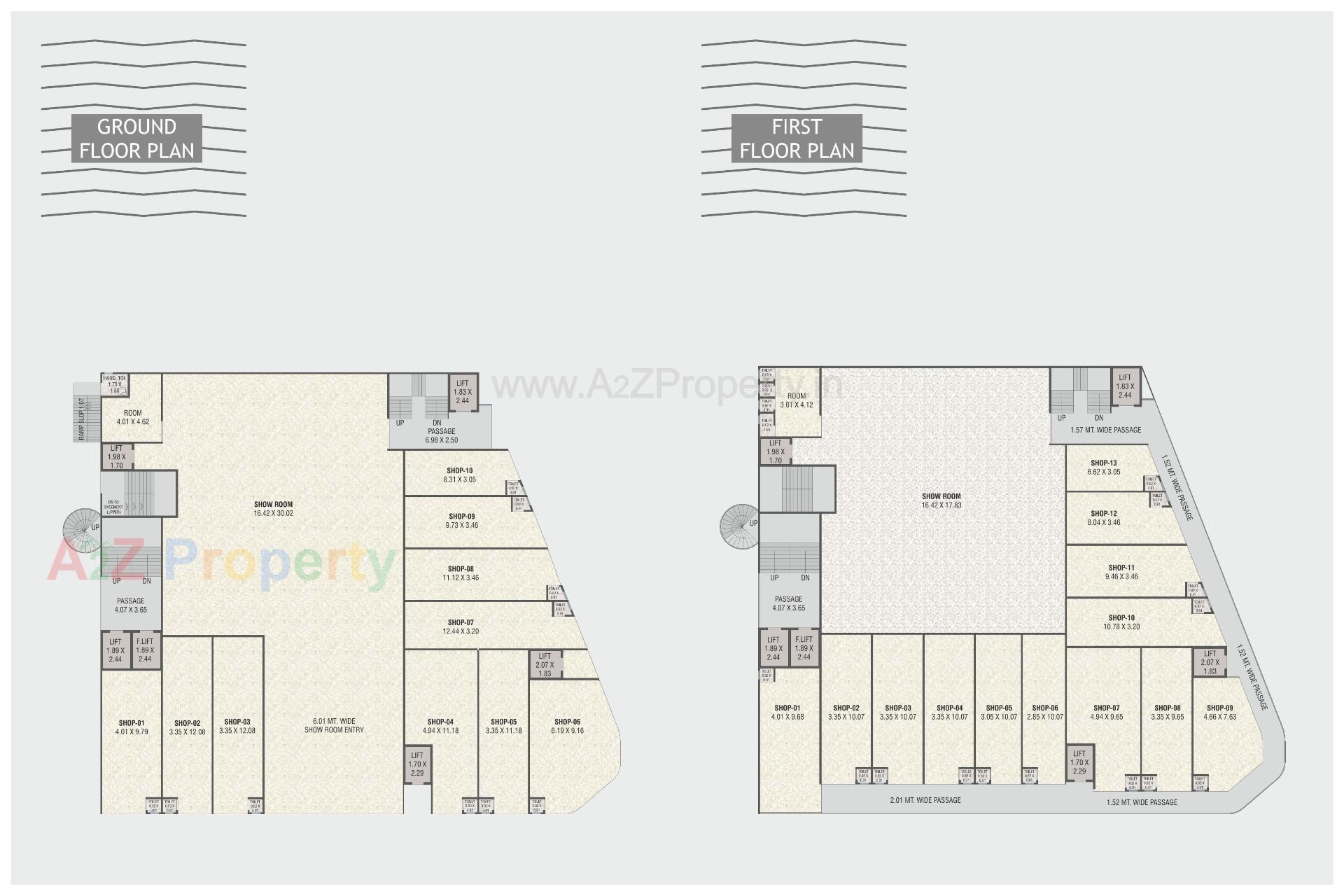 Layout of real estate project Kanha Aerocity located at Sayajipura, Vadodara, Gujarat