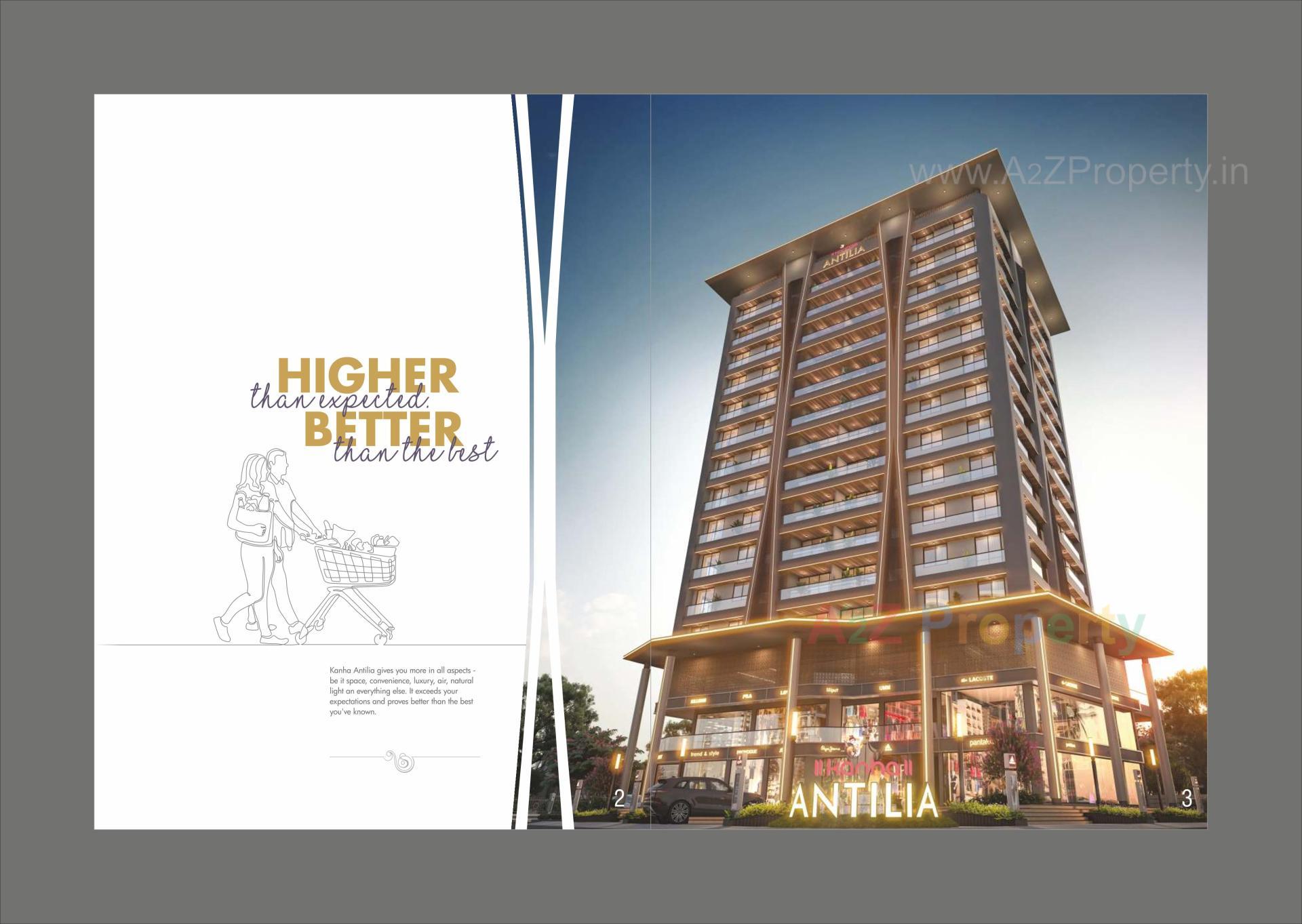  of real estate project Kanha Antilia located at Kapurai, Vadodara, Gujarat