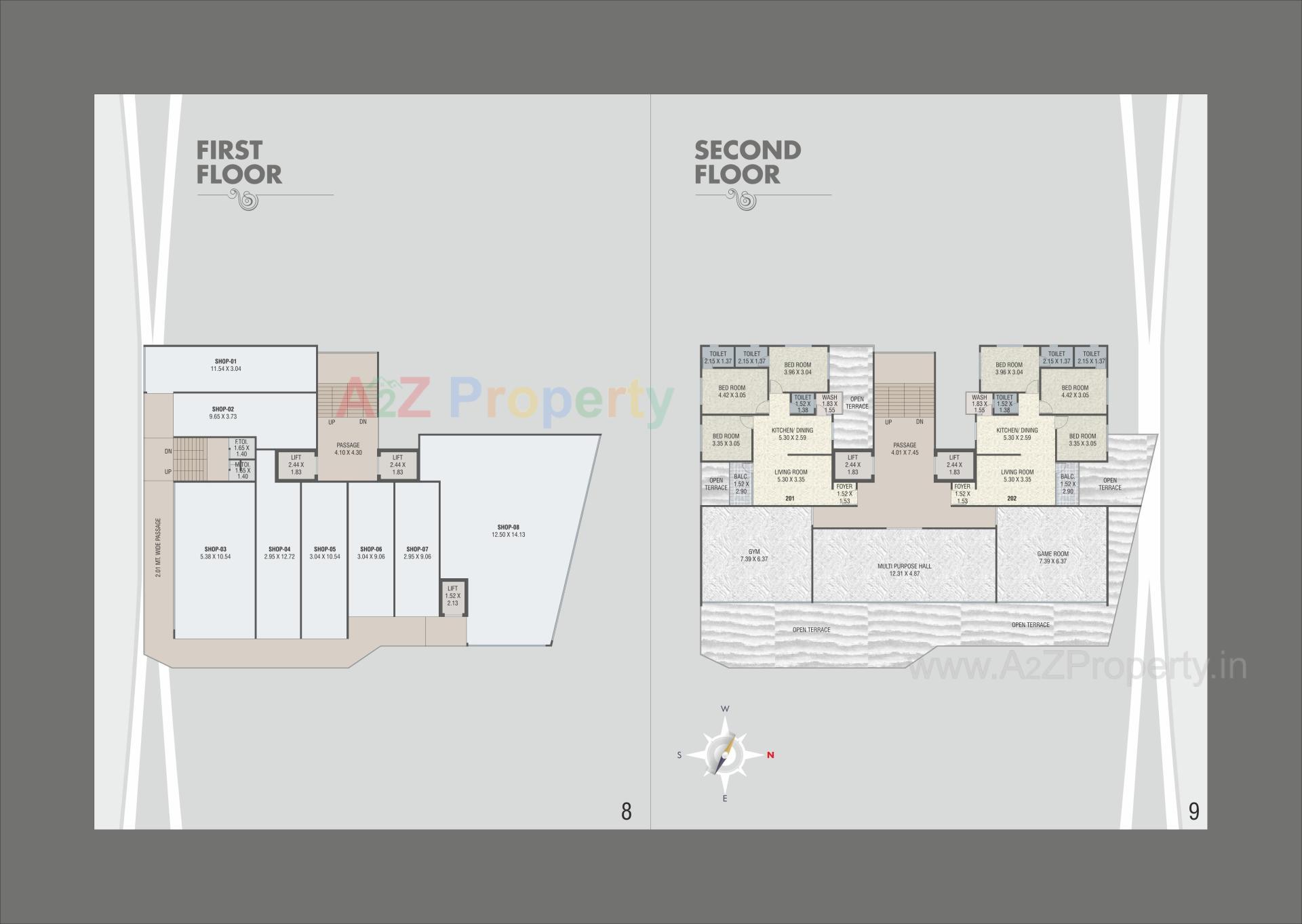 Layout of real estate project Kanha Antilia located at Kapurai, Vadodara, Gujarat