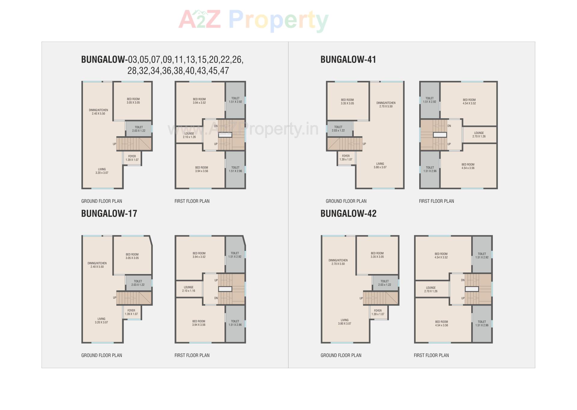 Layout of real estate project Kanha Arise located at Nimetha, Vadodara, Gujarat