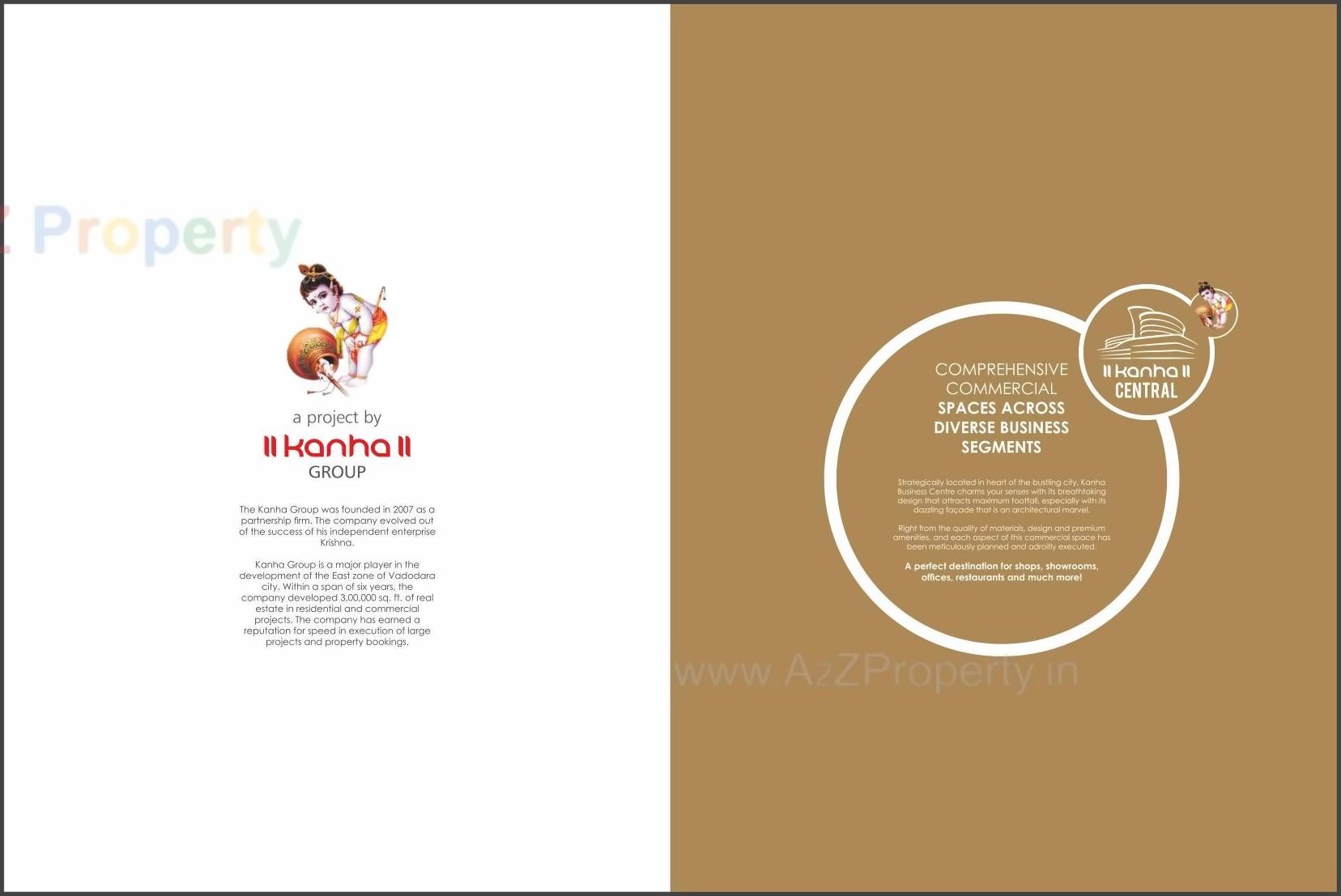  of real estate project Kanha Central located at Kasba, Vadodara, Gujarat