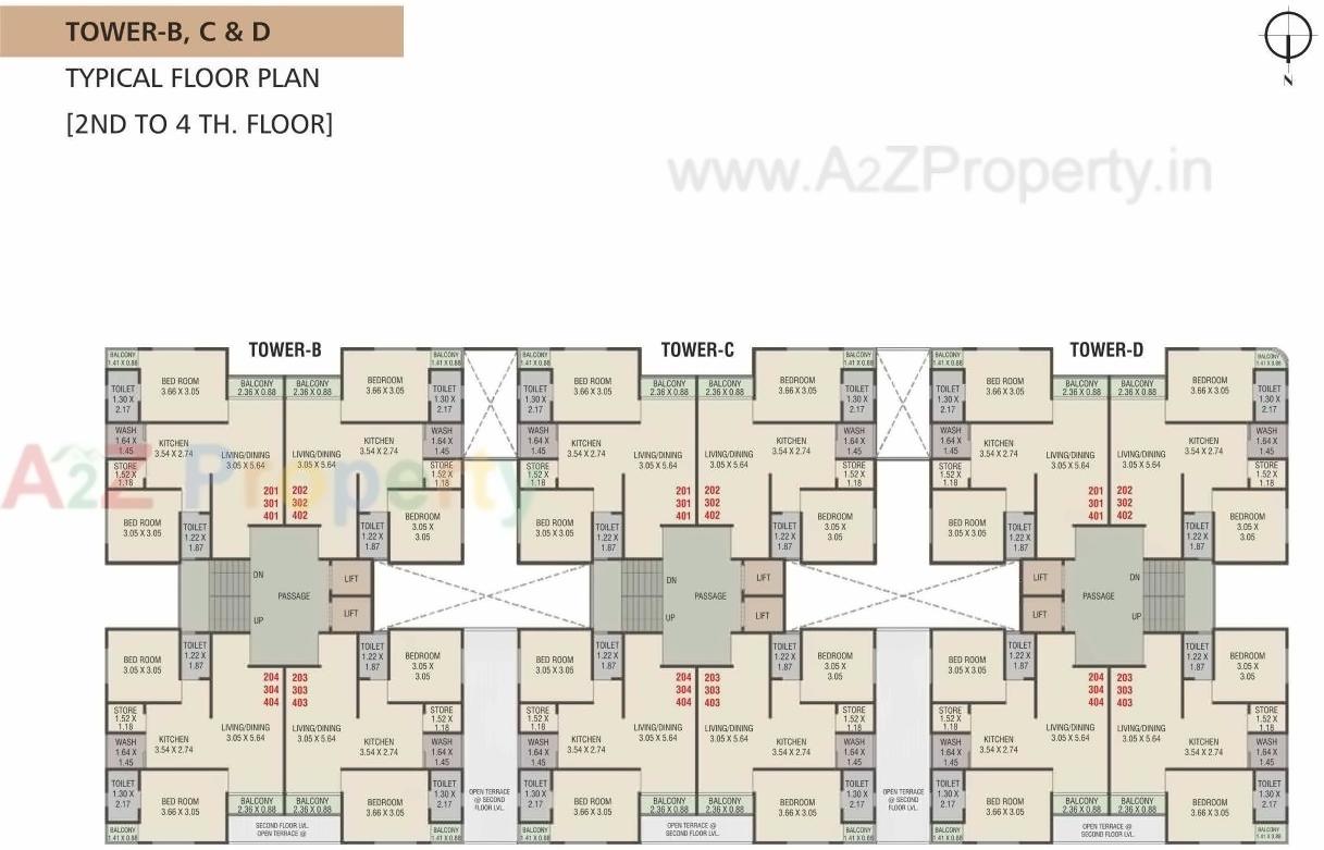 Layout of real estate project Kanha Dreamland located at Bapod, Vadodara, Gujarat