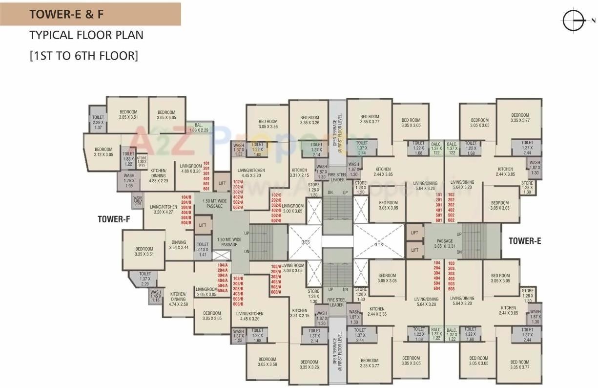 Layout of real estate project Kanha Dreamland located at Bapod, Vadodara, Gujarat