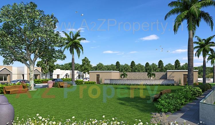 3D Elevation of real estate project Kanha Galaxy located at Khatamba, Vadodara, Gujarat