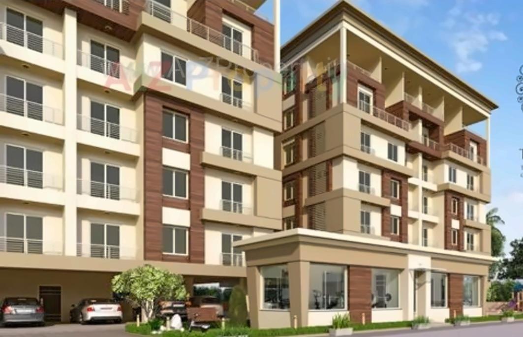 3D Elevation of real estate project Kanha Icon located at Kapurai, Vadodara, Gujarat