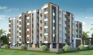 Elevation of real estate project Kanha Platinum located at Chhani, Vadodara, Gujarat
