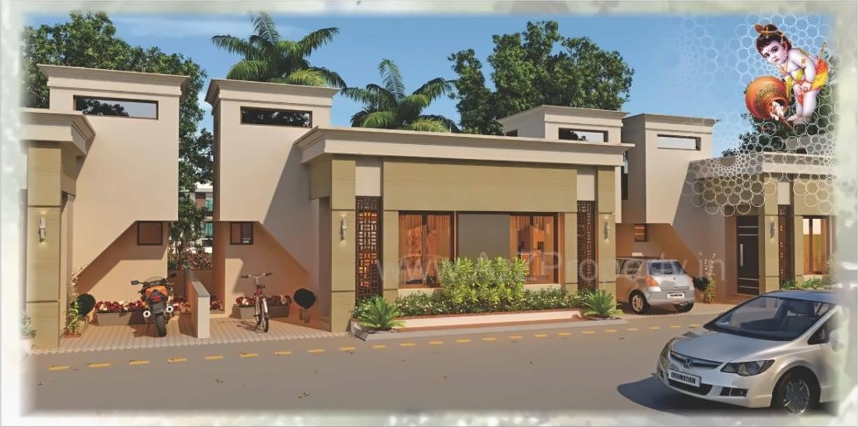 3D Elevation of real estate project Kanha Upvan located at Dasharath, Vadodara, Gujarat