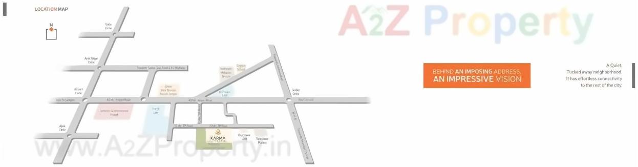  of real estate project Karma Lifestyle located at Vadodara, Vadodara, Gujarat