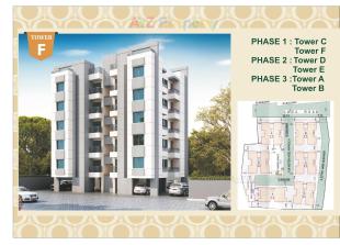 Elevation of real estate project Karmaa Residency located at Kasba, Vadodara, Gujarat