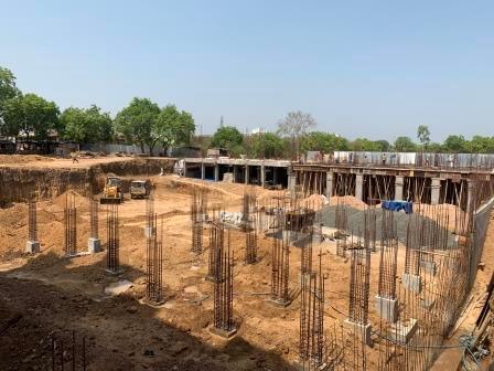 154963_const of real estate project Kasper Bliss located at Bhayli, Vadodara, Gujarat