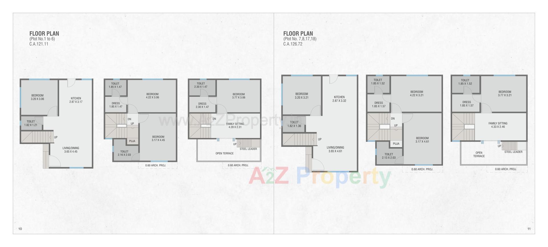 Layout of real estate project Kd County located at Bil, Vadodara, Gujarat