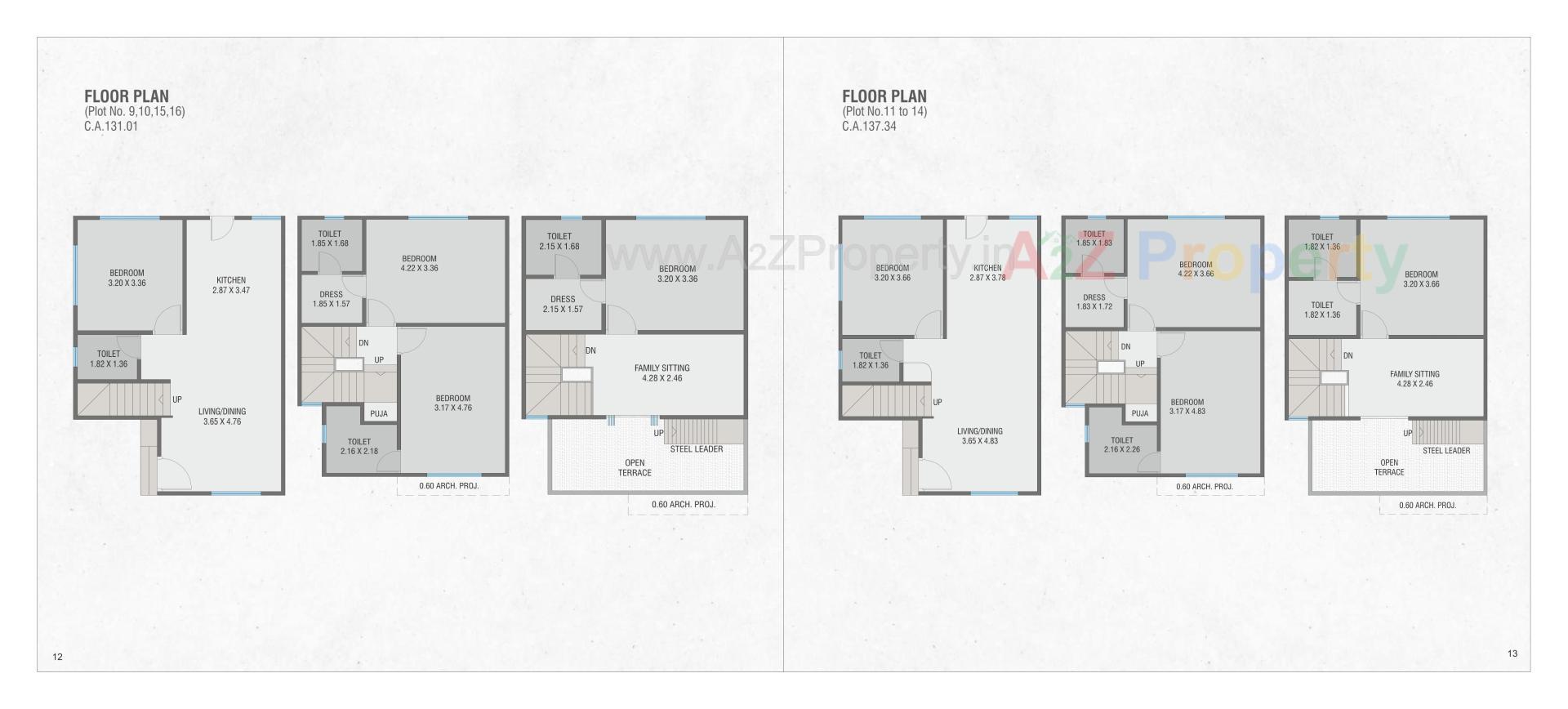 Layout of real estate project Kd County located at Bil, Vadodara, Gujarat