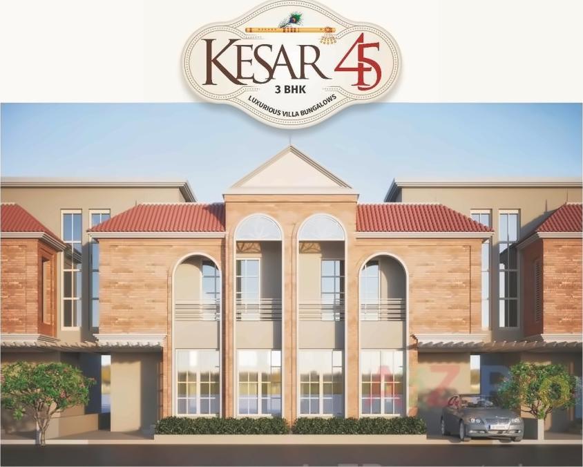 3D Elevation of real estate project Kesar located at Kapurai, Vadodara, Gujarat