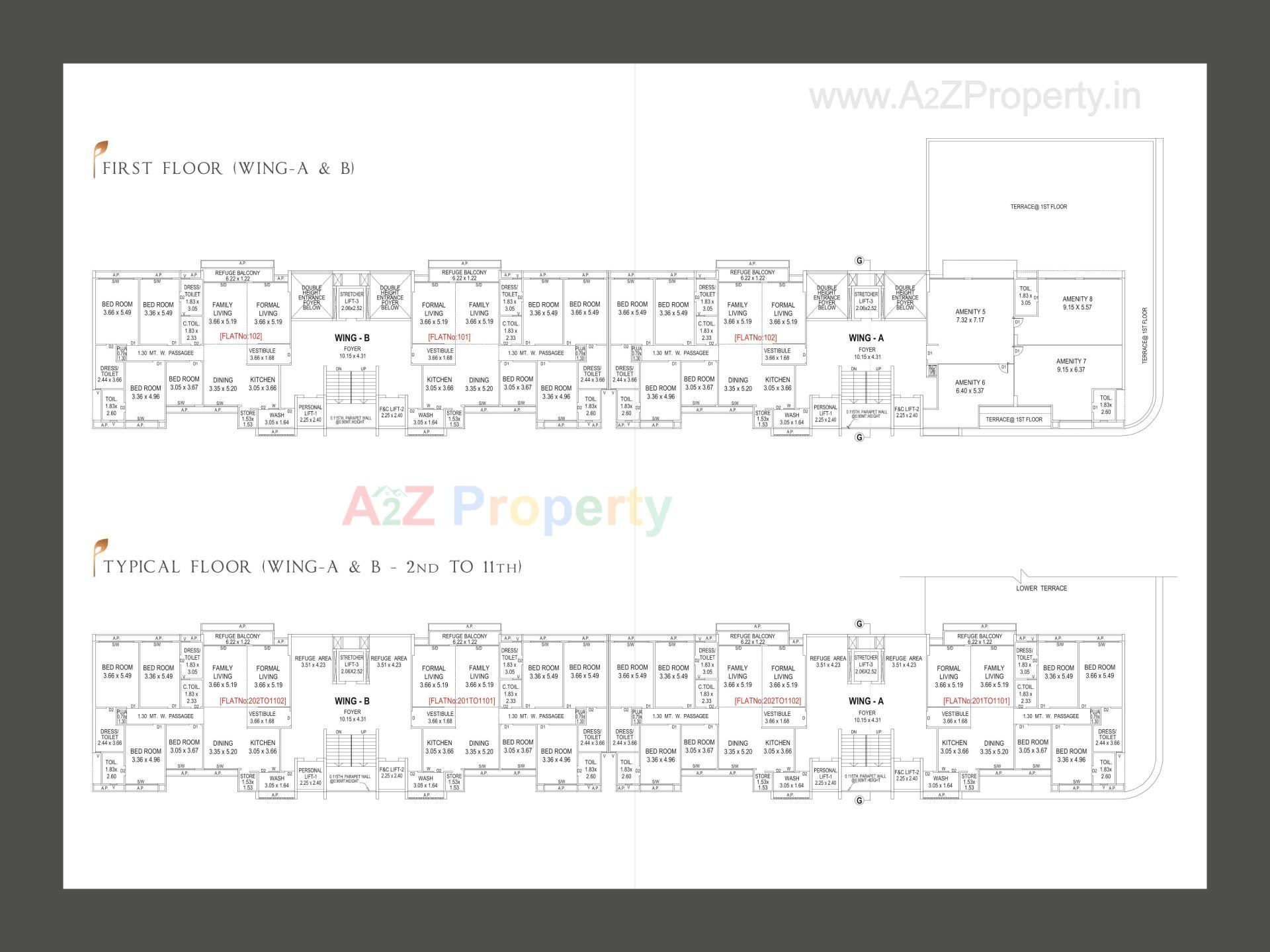 Layout of real estate project Keystone located at Bhayli, Vadodara, Gujarat